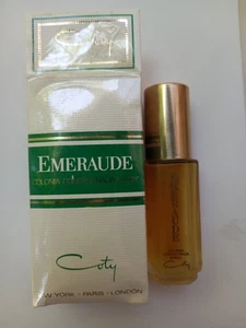 FRENCH COTY EMERAUDE COLOGNE SPRAY NEW66% EVAPORATED CONTENT BOTTLE BOXED - Picture 1 of 6