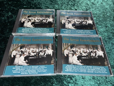 LOT The Great Entertainers 4 CD Set Series 48 Unforgettable Original Recordings - Image 1 of 4