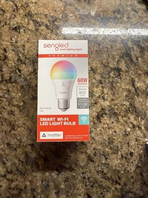 1PK Sengled LED Smart Light Bulb (A19) Matter-Enabled 60W Equiv 800LM WIFI - Image 1 of 3