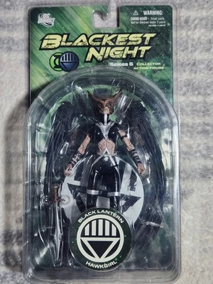 Boneco DC Direct Blackest Night Series 6 Black Lantern Hawkgirl  - Imagem 1 de 4