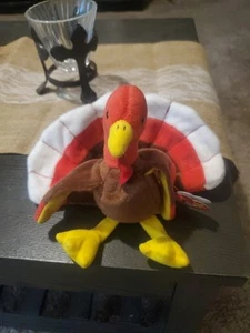 TY Beanie Baby – GOBBLES the Turkey (5,5 Zoll) - Bild 1 von 4