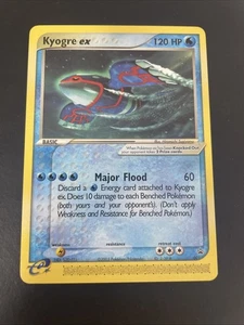 Kyogre EX Promo 001 Pokemon Trading Card E Reader - Picture 1 of 2