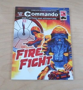 Commando Comic~Fire Fight (5081) Gulf War - Picture 1 of 3