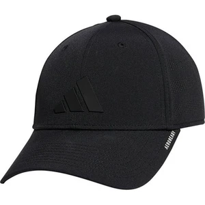 Adidas Men's Gameday 4 Stretch-Fit Hat – Black (Size S/M) - Picture 1 of 1