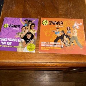 4 DVD Set Zumba Fitness Flat Abs Live! Complete Total-body Transformation System - Bild 1 von 1