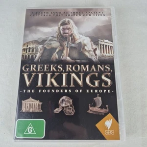 Greeks, Romans, Vikings The Founders Of Europe PAL DVD Region 4 SBS Documentary - Picture 1 of 4