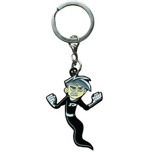 Danny Phantom - Ghost Mode Danny Fenton Keychain (Soft Enamel) - Zen Monkey Stu - Picture 1 of 1