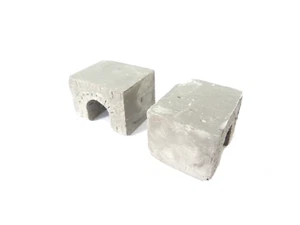 Juweela Water 4x Passage/culvert Durchlass Ziegel Klein Grey HO 1:87 #28285 - Picture 1 of 5