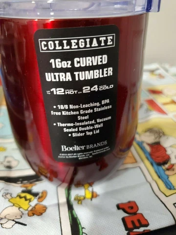 NCAA Virginia Tech 16oz Curved Tumbler (hot/cold) Cover