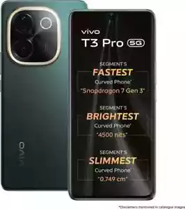 vivo T3 Pro 5G (Green 256 GB 8GB RAM) 6.77" Snapdragon 7 Gen 3 Global Version. - Picture 1 of 5
