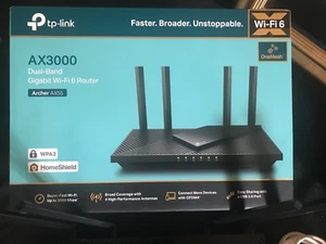 TP-LINK Archer AX3200 3.2 Gbps 5 Port Tri-Band Wi-Fi 6 Router - Photo 1/11