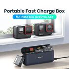 Fast Charger Battery Charging Box Charge Hub for Insta360 Ace/Ace Pro