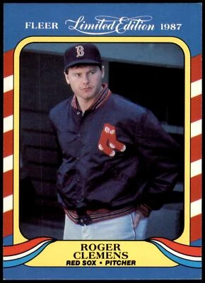 Roger Clemens #9 1987 Fleer Limited Edition - Image 1 of 2