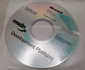 Microsoft Disc 6 Platform SDK September, 1998 - Picture 1 of 2