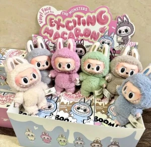 Macaron Plush Doll Figure Toy Monster Etciting Kids Gift Blind Box Series Figure - Picture 1 of 25