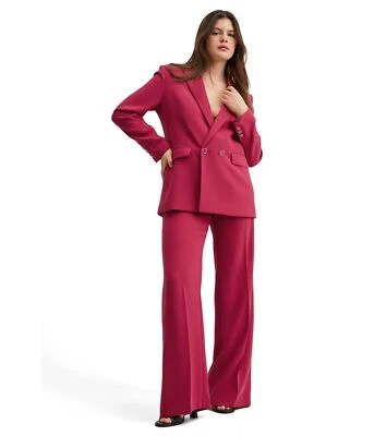 Blazer mujer MANGO ESF-12886 iguana rosa brillante talla SM Foto 1 de 2