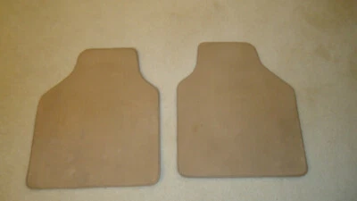 Genuine BMW 02-08 E66 745Li 750Li 760Li Rear Floor Mats Beige 82112293528 - Image 1 of 4
