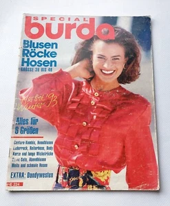 Burda Е224 1993 revista especial alemana. Hoja patrón AB no está disponible  - Imagen 1 de 4
