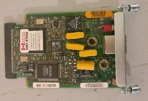 Original Cisco WIC-1DSU-T1 v2 CSU/DSU WAN Schnittstellenkarte 800-03279-04B0 getestet - Bild 1 von 3