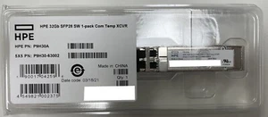 HPE P9H30A 32Gb SFP28 SW Fibre Channel Transceiver Module – LC, 850nm, 1-Pack - Picture 1 of 2