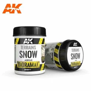 AK Interactive Terrains Snow 250ml New - Picture 1 of 1
