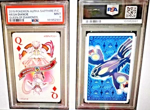 2015 Pokemon Alpha Saphir Spielkarten Mega Diancie Königin der Diamanten PSA 9 - Bild 1 von 1