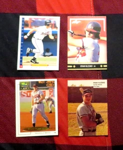 1991 Leaf Ryan Klesko Gold Leaf Rookie CLASSIC GOLD (4) DIFFERENT Atlanta Braves - Picture 1 of 1