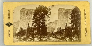 SV027_038 Stereoview California Yosemite Valley - Picture 1 of 1