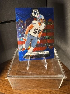 2024 Mosaic Football National Pride Danielle Hunter Blue Disco No Huddle /75 - Picture 1 of 3