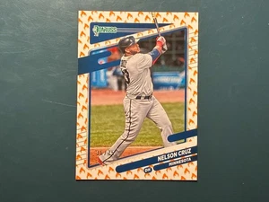 2021 Panini Donruss - Nelson Cruz #120 On Fire /75 - Picture 1 of 2
