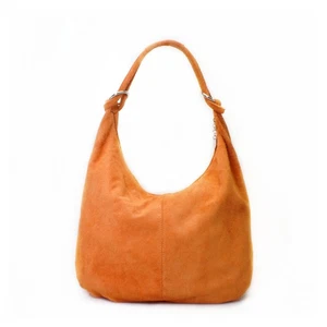 Damen Frauen Echt Wildleder Leder Schultertasche Beuteltasche Hobo Slouch Handtasche Handtasche - Bild 1 von 21