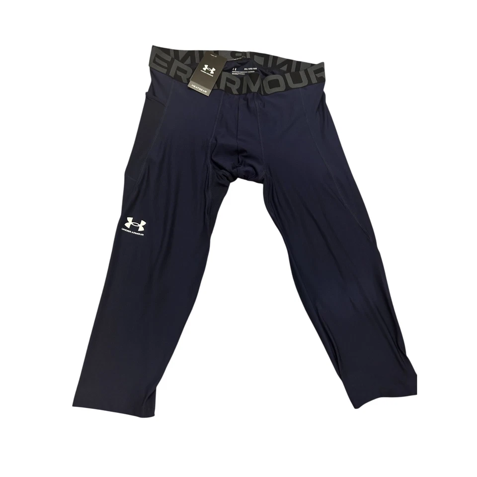 Under Amour Heat Gear 2XL XXL Azul Nuevo con Etiquetas Hombres Compresión Capa Base Pantalones Exterior Foto 1 de 4