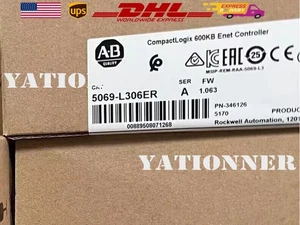 New Allen-Bradley CompactLogix 5380 Controller 5069-L306ER Factory Sealed - Picture 1 of 2