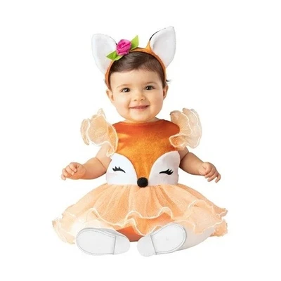 NEW InCharacter Baby Fox Tutu Complete Halloween Costume 16132 Size 18-24 Months - Image 1 of 4