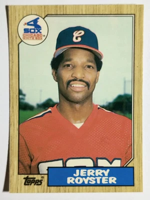 1987 Topps Traded Tiffany #106T Jerry Royster - Image 1 of 2