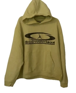 Jordan Air Jack Cactus Hoodie FQ7821-308 gelb 100 % Baumwolle bestickt Neu mit Etikett - Bild 1 von 10