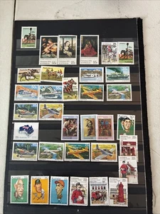Sammlung ausländischer Seiten postfrisch gebraucht alle British Australia postfrische Sätze N704 - Bild 1 von 2