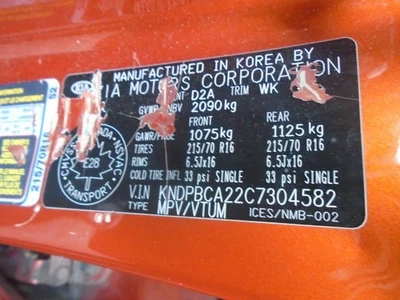 Used Driving Light fits: 2012 Kia Sportage Fog-Driving Grade A - Image 1 of 4