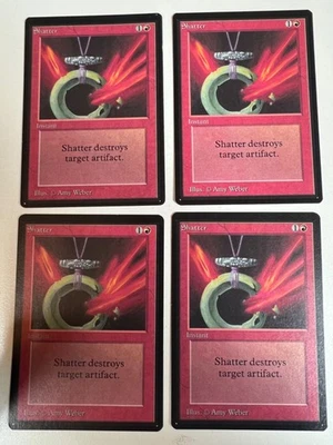 Magic the Gathering MTG Shatter Beta NM Playset (4) (Beta Bob) - Image 1 of 4