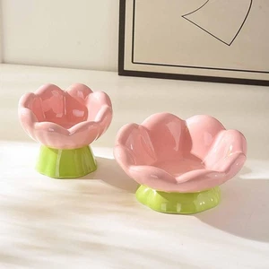 Keramik Erhöhte Katzennäpfe Erhöhtes Futter Wassernapf für kleine mittlere Haustiere - Bild 1 von 13