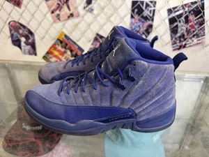 Size 10.5 - Air Jordan 12 Retro Deep Royal 130690-400 *BEATERS* - Picture 1 of 9