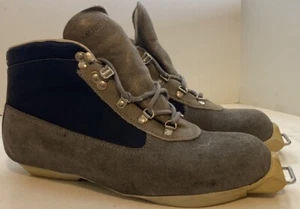 Botas de esquí de fondo MERRELL de colección de cuero hechas en Italia para hombres 8 UE 42 ¡BONITAS! - Imagen 1 de 10