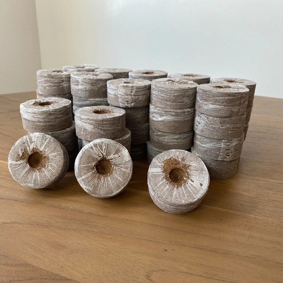 Jiffy Pellets Peat & Coir 52mm | Native Seeds Plants Tree Pots Propagation  - image 1 of 3