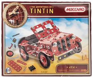 Meccano The Adventures of Tintin 4x4 270+ Pieces 2011 France NEW 830551 0551 - Picture 1 of 12