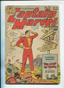 Captain Marvel Adventures #92 1949 Golden Age Mr Tawny - Picture 1 of 6