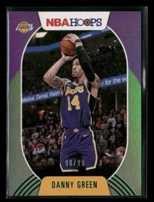 2020-21 Hoops #4 Danny Green Green #/99 - Image 1 of 2