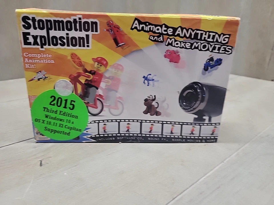 Stopmotion Explosion: Stop Motion Animation Kit W/ Full HD 1080P Camera - Image 1 of 4