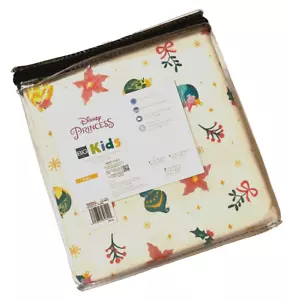 NUOVO SET LENZUOLA COMPLETO $80 BAMBINI DISNEY PRINCESS FLANELLA COTONE SPAZZOLATO 4 PEZZI OEKO-TEX - Foto 1 di 8