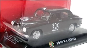Altaya 1/43 Scale AL17223A - Alfa Romeo 1900 T.I. #326 Mille Miglia 1954 - Brown - Picture 1 of 5