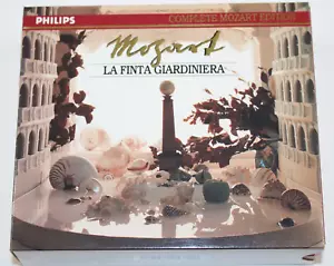 La Finta Giardiniera CD 3 Disc Set Complete Mozart Edition Philips Vol 33 1st Ed - Foto 1 di 24